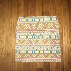 Fiesta bandage skirt